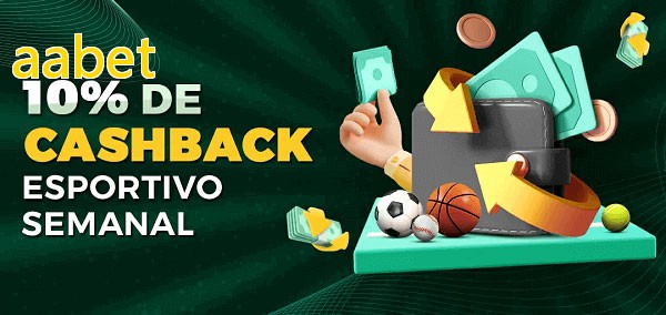 10% de bônus de cashback na aabet